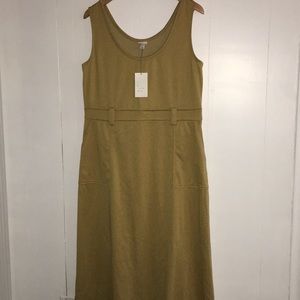 A New Day sleeveless knit utility Dress size L